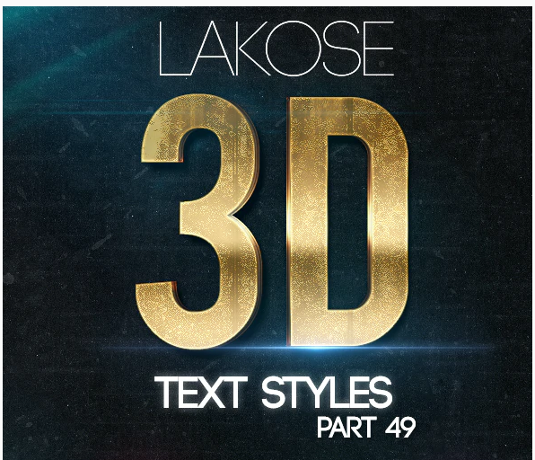 [Graphicriver] Lakose 3D Text Styles Part 49 (2020_0.png
